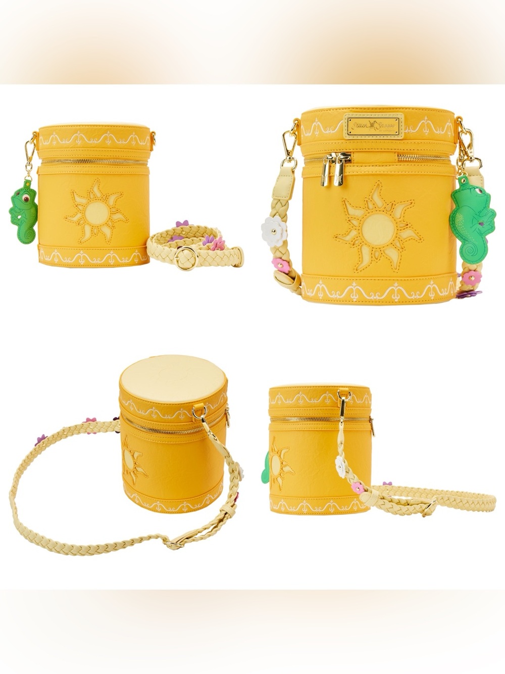 NWOT Loungefly Stitch Shoppe Disney Rapunzel's Lantern Glow Crossbody Bag